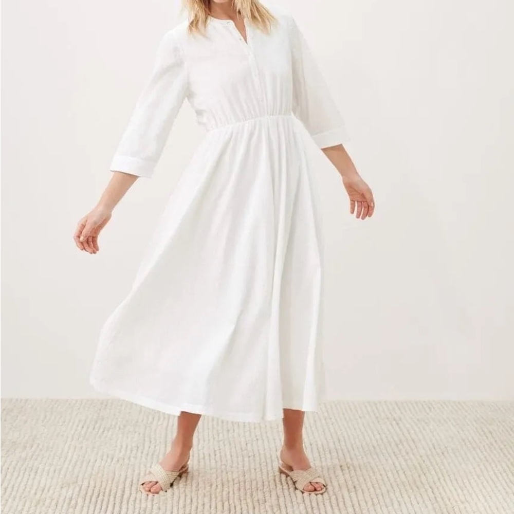 Jenni Kayne seersucker shirt dress  dress xs sold out